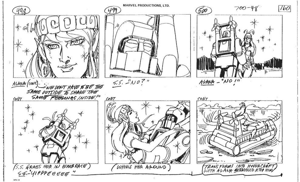 Two More G1 Storyboards Sets Now Online   S.O.S Dinobots And Sea Change  (9 of 11)